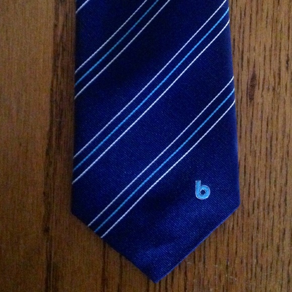 Rembrandt 🦘Blue stripe Tie - Picture 3 of 4